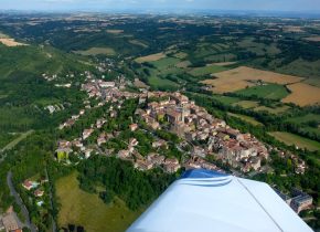 Le Tarn vu du ciel