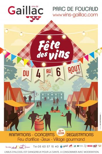 Fête des vins de Gaillac août 2017