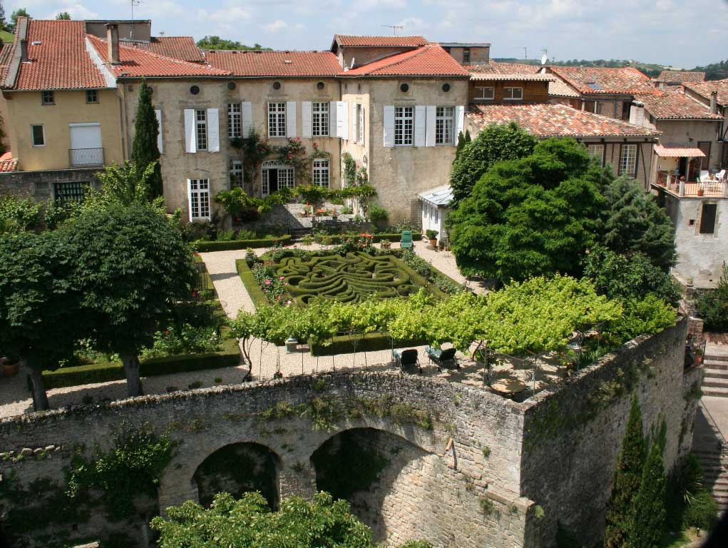 Jardin à la française de La Terrasse de Lautrec